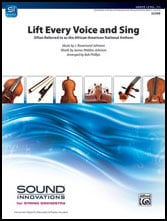 Lift Every Voice and Sing Orchestra sheet music cover Thumbnail